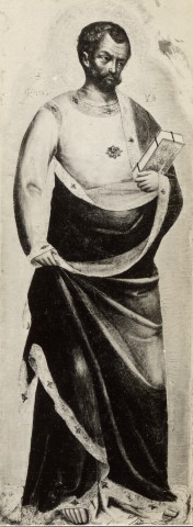Anonimo — Lorenzo Veneziano - sec. XIV - San Marco Evangelista — insieme